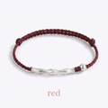 Bamboo 999 Fine Silver Adjustable Cord Bracelet, New Beginning Growth Gift