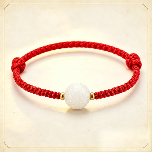 Chinese Zodiac Hetian Jade Bracelet, Traditional Protective Jade Talisman Jewelry