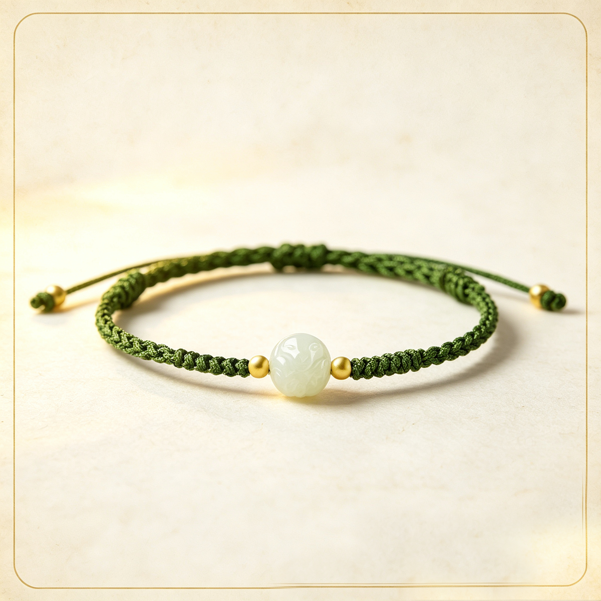 Chinese Zodiac Hetian Jade Bracelet, Traditional Protective Jade Talisman Jewelry