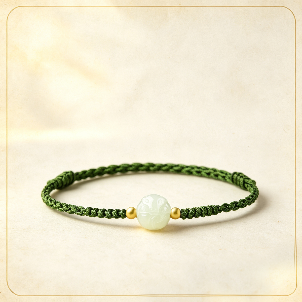 Chinese Zodiac Hetian Jade Bracelet, Traditional Protective Jade Talisman Jewelry