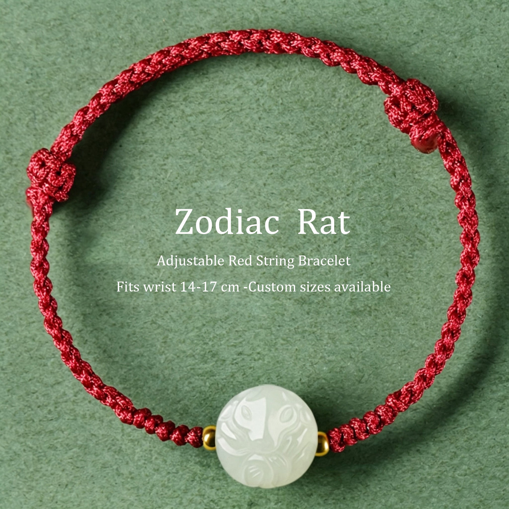 Chinese Zodiac Hetian Jade Bracelet, Traditional Protective Jade Talisman Jewelry